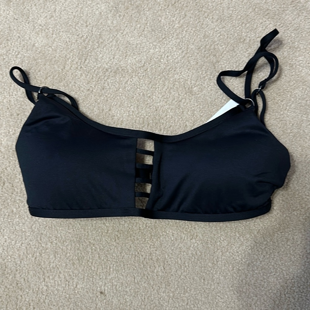 Swim systems black bikini top